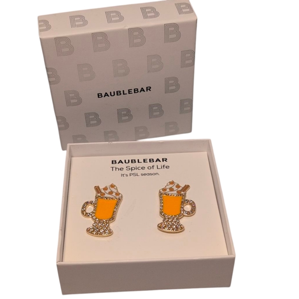 BaubleBar The Spice of Life PSL Season Earrings